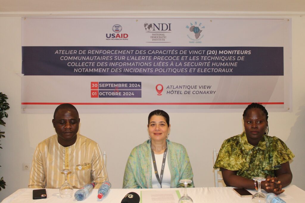 Renforcement de capacités: vingt (20) moniteurs communautaires à l’école de Wanep-Guinée