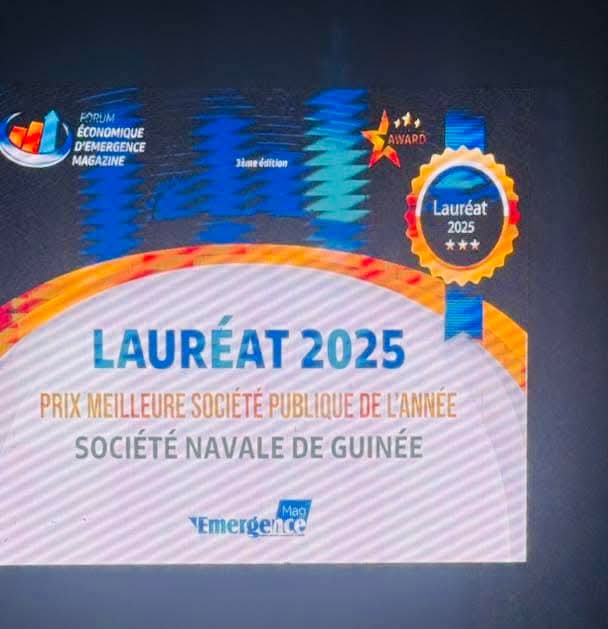 PRIX MEILLEURE SOCIÉTÉ PUBLIQUE DE L’ANNÉE (Forum Économique d’Émergence Magazine)